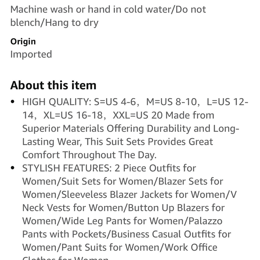 Pretty garden Amazon two piece suit set - Picture 5 of 14